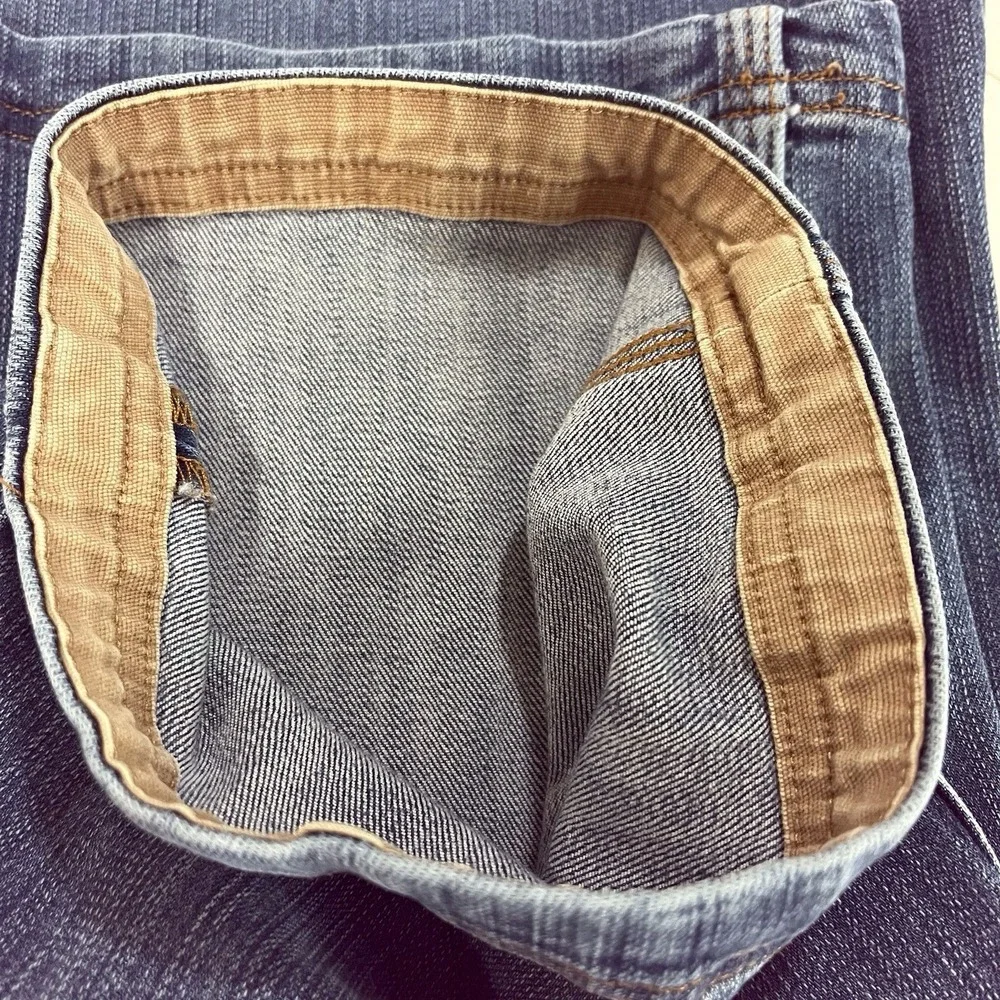 Duluth Trading Co. Ballroom Double Flex Jeans Blue Stretch Denim Men's 36x30 - Picture 7 of 10